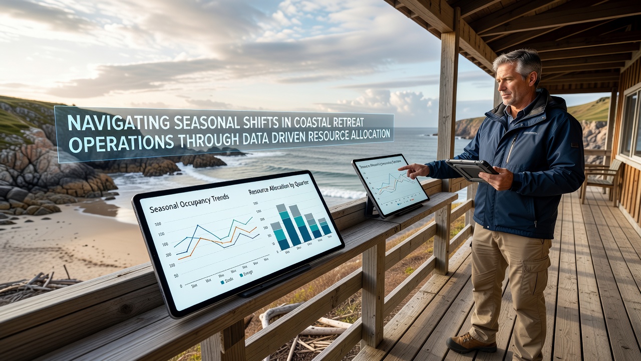 Navigating Seasonal Shifts in Coastal Retreat Operations Through Data Driven Resource Allocation