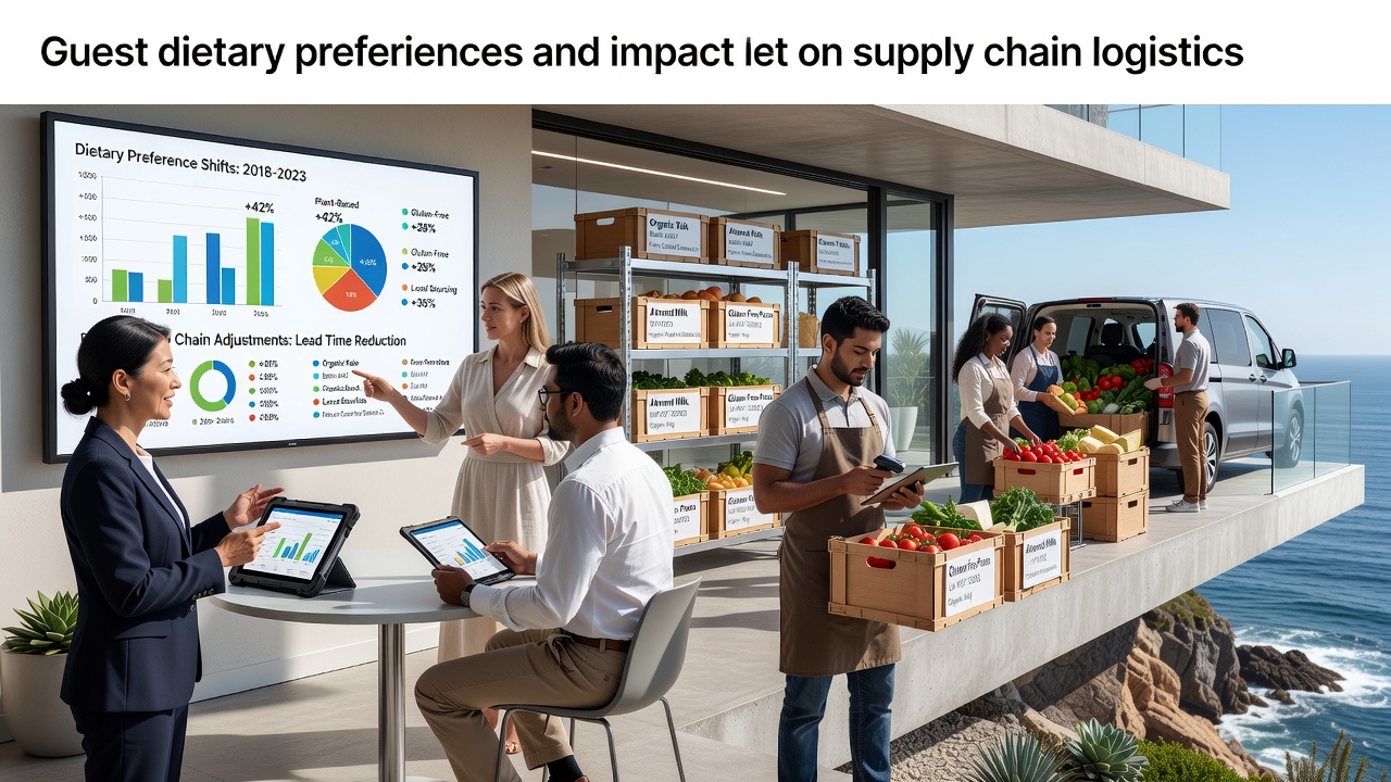The Evolution of Guest Dietary Preferences and Their Effects on Supply Chain Logistics at Elevated Coastal Properties