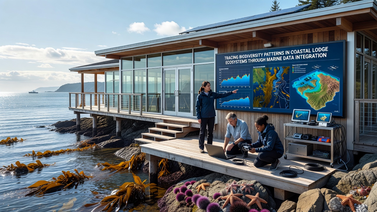 Integrated marine datasets visualized for coastal biodiversity mapping